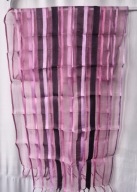 Hand made szal 30% jedwab,70% viskoza 185x35