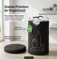 Torba na butelki do recyklingu EKO115L z uchwytem worek na zwrot kaucji PET