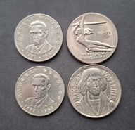 Zestaw 4 szt. monet PRL