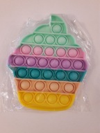 Popit Pop it Gniotki zabawka sensoryczna antystresowa BABECZKA MUFFINKA