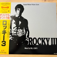 Bill Conti OST Rocky iii 3 NM/NM Japan Obi LP 1982 united Artist K28P 4080