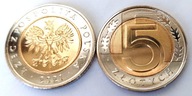 2021 r 5 zł złotych MW * MENNICZE