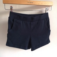 Krótkie spodenki szorty dzianinowe Pepperts! 134 140 sportowe basic (544)