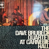 Dave Brubeck At Carnegie Hall Vol.2 EX/EX- Japan LP 1963 CBS PSS-49