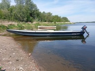 Łódź pychówka bakanówka River Boat