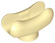 LEGO - 25386 - piaskowy - bułka hot dog - NEW