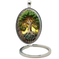 Brelok do kluczy/ka - Drzewo Życia - ozdobna zawieszka plecak, portfel