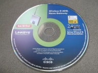 sterownik oprogramowanie LINKSYS Wireless-G ADSL STEROWNIKI CD