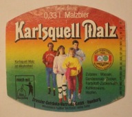 ETYKIETA - Malzbier - Karlsquell Malz