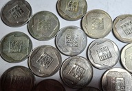 SREBRO pr 625 14,5gr SREBRO 200 zł 1974 XXX PRL MAPKA 11,4zł/g 999