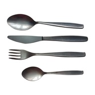 Komplecik sztućców ze stali nierdzewnej Gerlach dla 1 osoby. PRL.