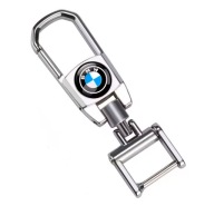 Brelok breloczek samochodowy BMW do kluczy (srebrny) metalowy
