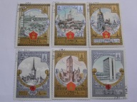 ZSRR - miasta Olimpiady Moskwa 1980 - Mi. 4949-54 kasowane