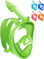 Maska do nurkowania dziecięca Hinataa Green zielony XS z110