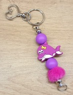 Brelok do kluczy Rybka Ryba zawieszka 6423 Oliwia Kurowska, Kuba Kurowski