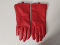 Śliczna galanteria rękawiczki soczysta czerwień Next Medium EUR 3