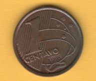 Brazylia 1 centavo, 1998