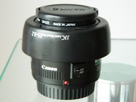 NR.04.obiektyw CANNON EF 50MM 1;1.8 II Z FILTREM I BLENDĄ