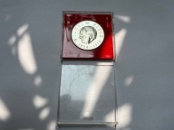 Medal moneta Wilhelm Pieck VEB Mansfeld Kombinat DDR 1976 Cu-Ni 40mm 21g