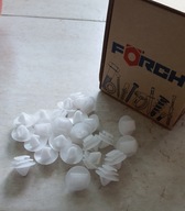 10× 10x KOŁEK SPINKA LISTWY CITROEN C3 C4 DS3