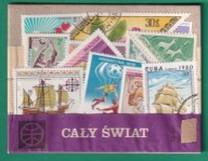 Znaczki pakiet lata 70-te, cały świat, kiosk ruchu /PUD/