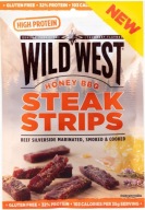 Suszona wołowina Wild West Steak Strips Honey BBQ