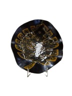 Ceramiczna patera dekoracyjna MONSTERA – ceramika artystyczna