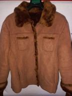 Kożuch sztuczny 42 44 kurtka jak nowy