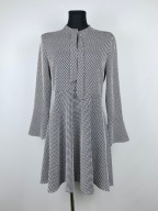 Sukienka groszki MILANO wiązanie pod szyją EU 44