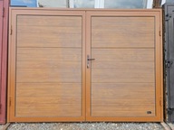 NOWE DRZWI/BRAMA Zewnętrzne Metalowe Dwuskrzydłowe Pełne 264x196cm