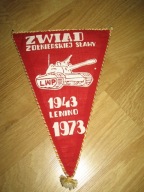 LWP Czołg ZWIAD ŻOŁNIERSKIEJ CHWAŁY Lenino 30 lat JW 2707 ŻAGAŃ tow. broni