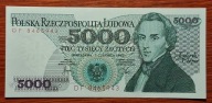 PRL 5000 zł 1982 DF 8465943 Stan unc