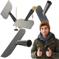 SKUWACZ DO LODU ZBIJAK METALOWY ROZKUWACZ SOLIDNY OSTRY SKROBAK Z TRZONKIEM