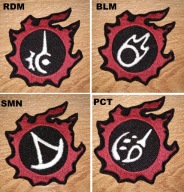 FFXIV meteor termo naszywka naprasowanka łata haft