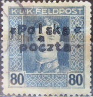 Austria stary znaczek z nadrukiem PP (7/8