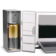 MINI LODÓWKA USB| na Puszkę 0,33–0,5L | Chłodziarka Biurkowa do Napojów|