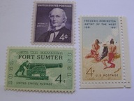 USA - zestaw - Mi. 807, 808, 813 **