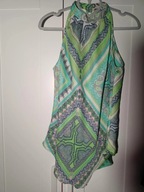 promod xs 34 s 36 bluzka bluzeczka szyfonowa koszula wzorek kolorki