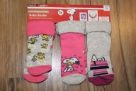 skarpetki 3-pak dla dziewczynki LUPILU 19-22 NOWE