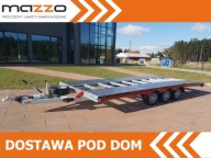 Przyczepa Laweta TA-NO SCORPIO DOSTAWA 600x210cm DMC 3,5t NISKA POD BUSY