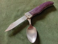 Zabytkowy nóż / scyzoryk przybornik - rzadki nóż w ładnym stanie