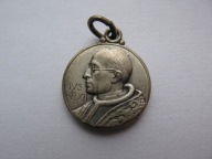OJCIEC ŚWIĘTY PAPIEŻ PIUS XII ŚW. KRZYSZTOF PATRON KIEROWCÓW stary MEDALIK