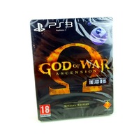 NOWA GOD OF WAR ASCENSION SPECIAL EDITION PS3 STEELBOOK WSTĄPIENIE PAL ENG