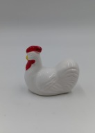 Jedna kurka, kura - solniczka z porcelany - bardzo ładna