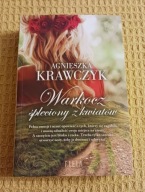 Warkocz spleciony z kwiatów Agnieszka Krawczyk