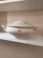 WAZA DO ZUPY - PORCELANA - C.T. TIELSCH WAŁBRZYCH - SYGNOWANA ANTYK VINTAGE