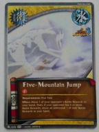 Karta Naruto CCG Jutsu Five-Mountain Jump - J-1018