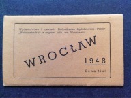 WROCŁAW 1948 Kościoły i zabytki kościelne , Albumik 9 fot. "Fototechnika"