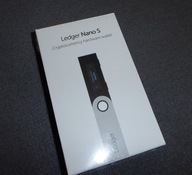 Ledger Nano S Nowy Portfel Oryginalny Fabrycznie Zapakowany