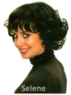 peruka japońska krótka czarny - nie kruczo + komplet, nowa